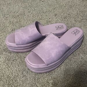 Women’s Lavender Platform Sandals